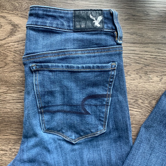 American eagle 360 super stretch high rise jeans - Picture 2 of 4